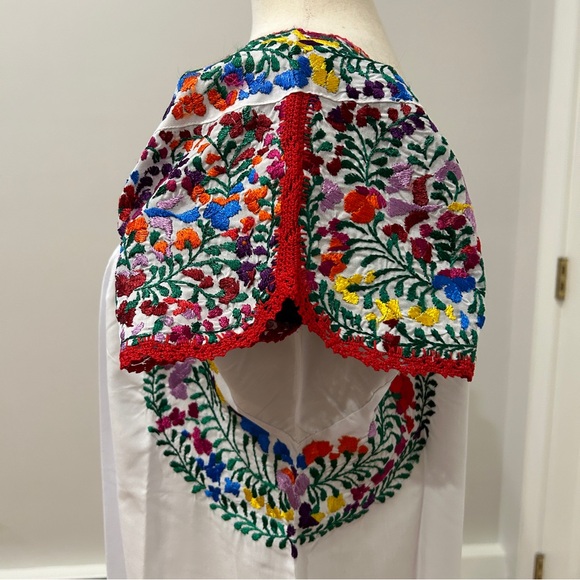 New. Handmade Dresses San Antonino Maxi Dressoaxaca Mexican